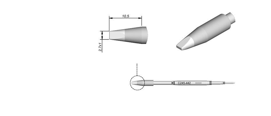C245442 - Cartridge for T245 handpiece